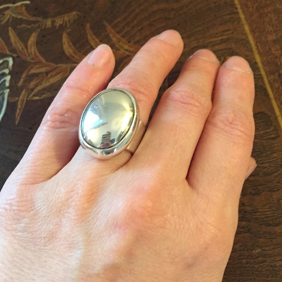 Mexico sterling ring 17gr, size 6 - Picture 2 of 10